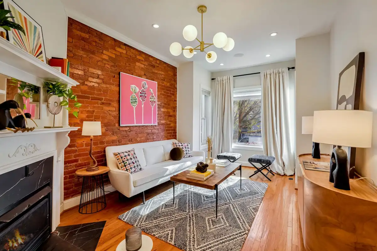 Home staging at 417 T St NW