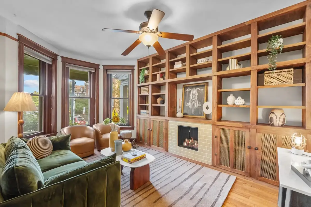 Staged interior by Michael Fowler Creative