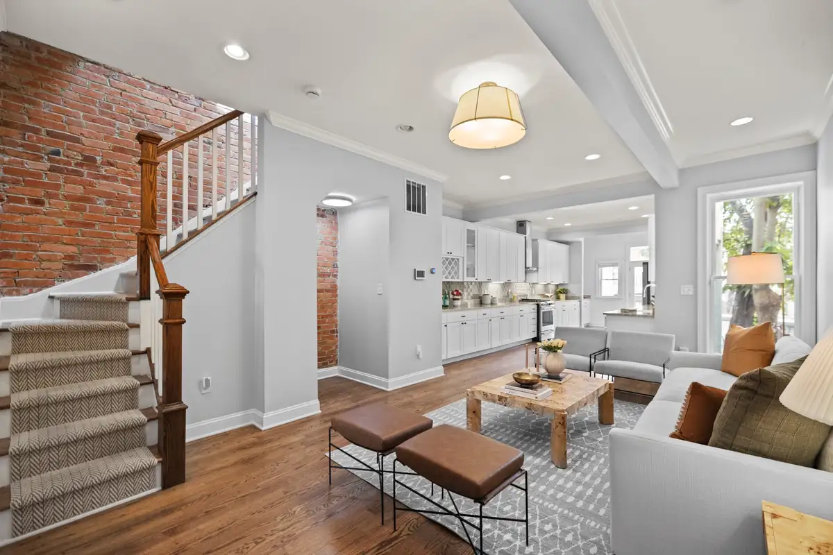 Home staging at 120 Bryant St NW