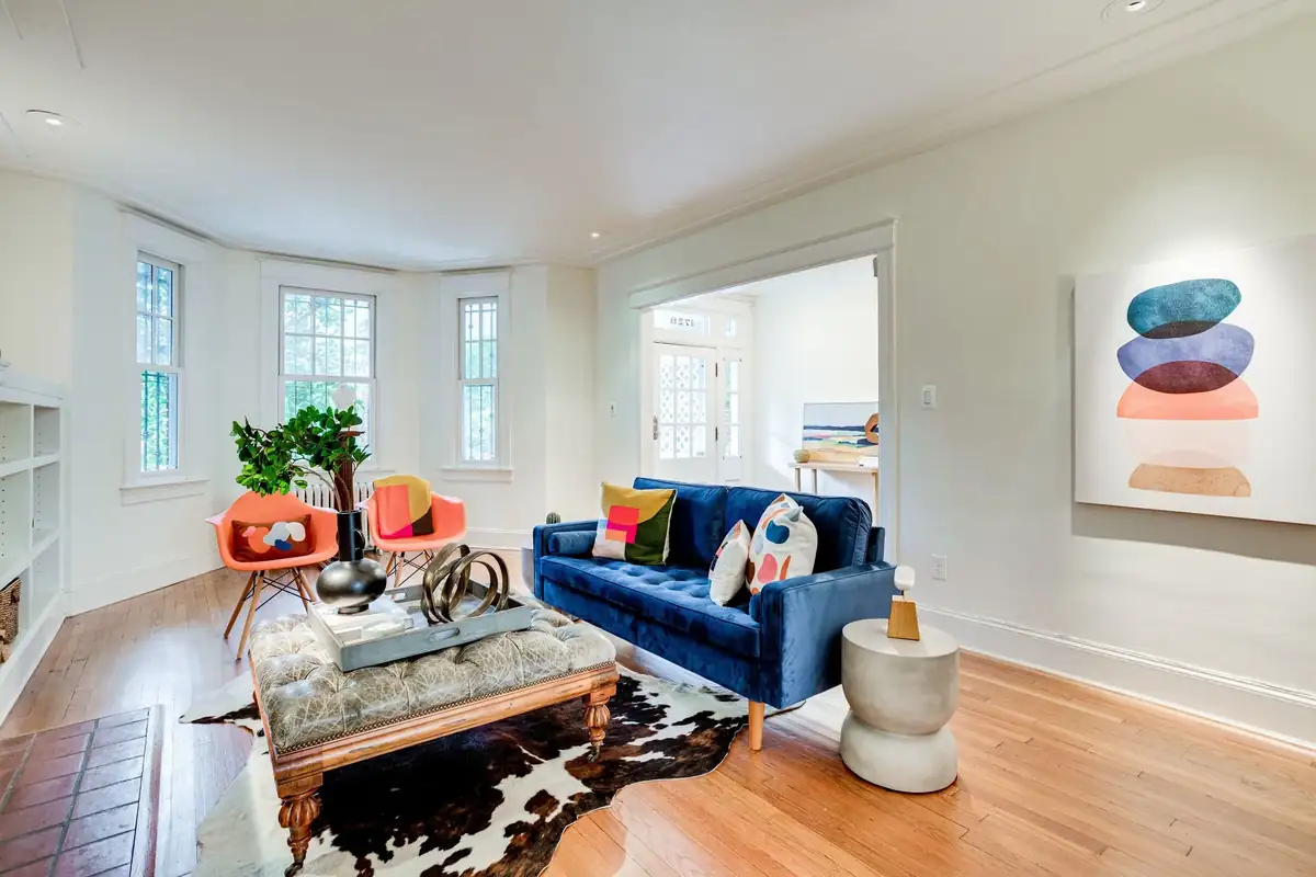 Home staging at 1729 Irving St NW